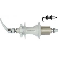 Втулка задняя шоссейная Quando KT-M4NR 32H 145mm 8/9 ск. черная/белая